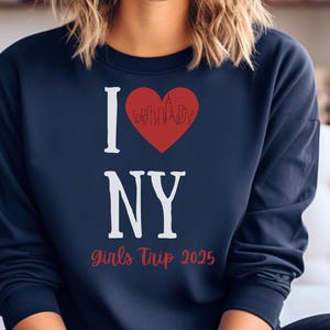 Girls Trip PNG I Love New York shirt New York Skyline PNG New York vacation Group Trip Digital Download NYC vacation Design