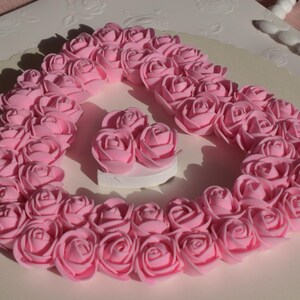 Decorazione nuziale per la casa della sposa color rosa