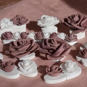decorazioni nuziali a cuore bianco
