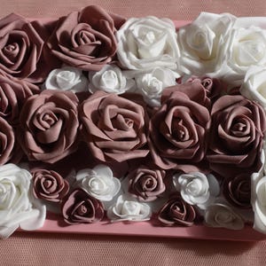 vassoio nuziale con rose e cuori