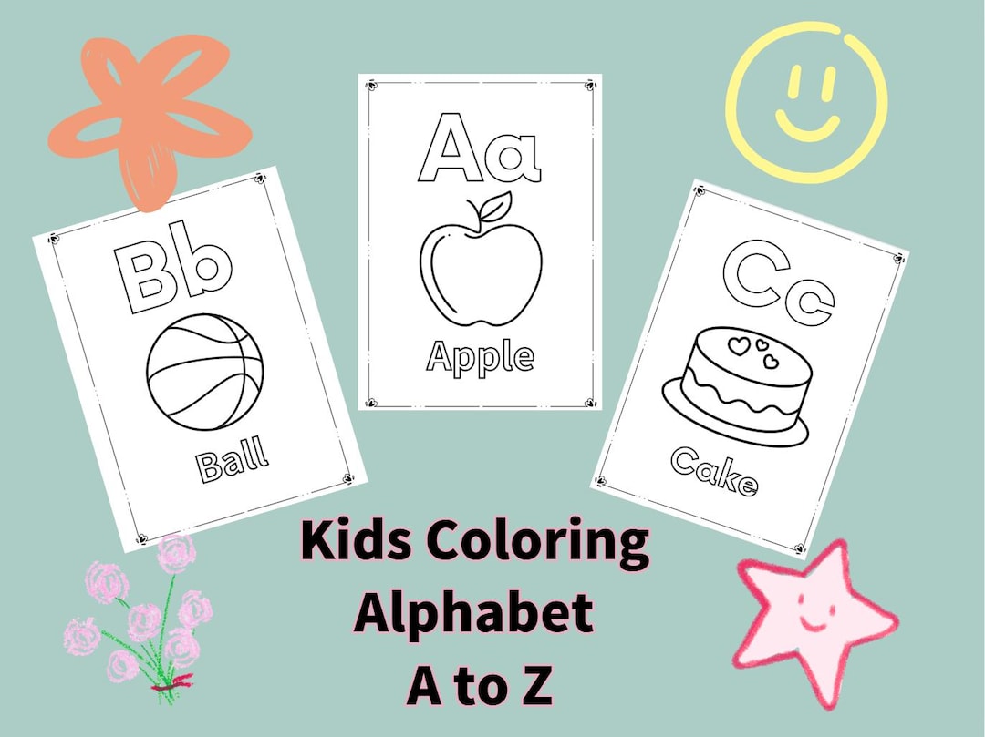 26 Alphabet Coloring Pages, ABC Coloring Pages, Preschool Coloring ...