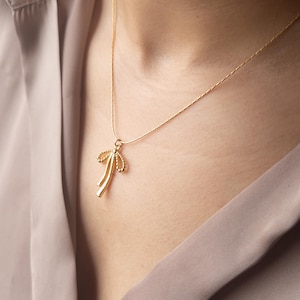 Gold Plated Bow Necklace: Coquette Ribbon Choker