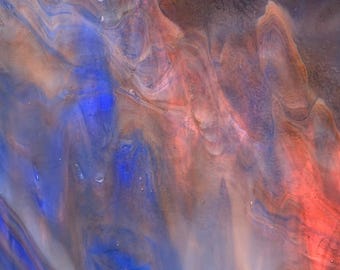Vintage Armstrong Opal/Purple/Cobalt Blue streaky