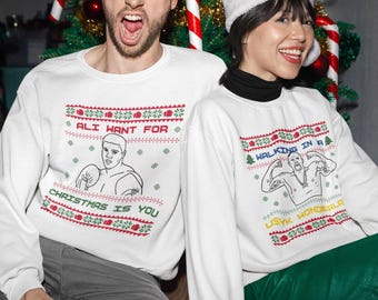 Oleksandr Usyk x Walking In A Usyk Wonderland Christmas Boxing Jumper