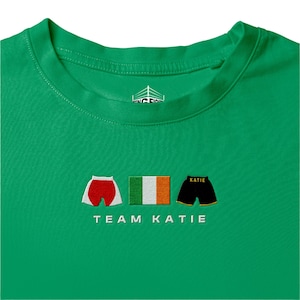 Katie Taylor x Team Katie Embroidered Premium T-Shirt