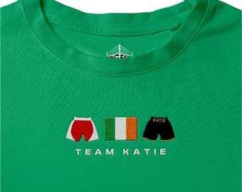 Katie Taylor x Team Katie Embroidered Premium Boxing T-Shirt