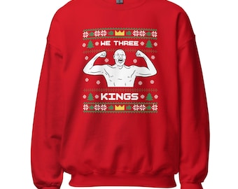 Tyson Fury x We Three Kings Christmas Boxing Jumper