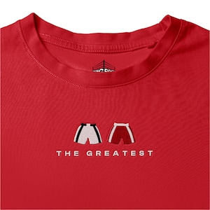 Camiseta premium bordada Muhammad Ali x The Greatest