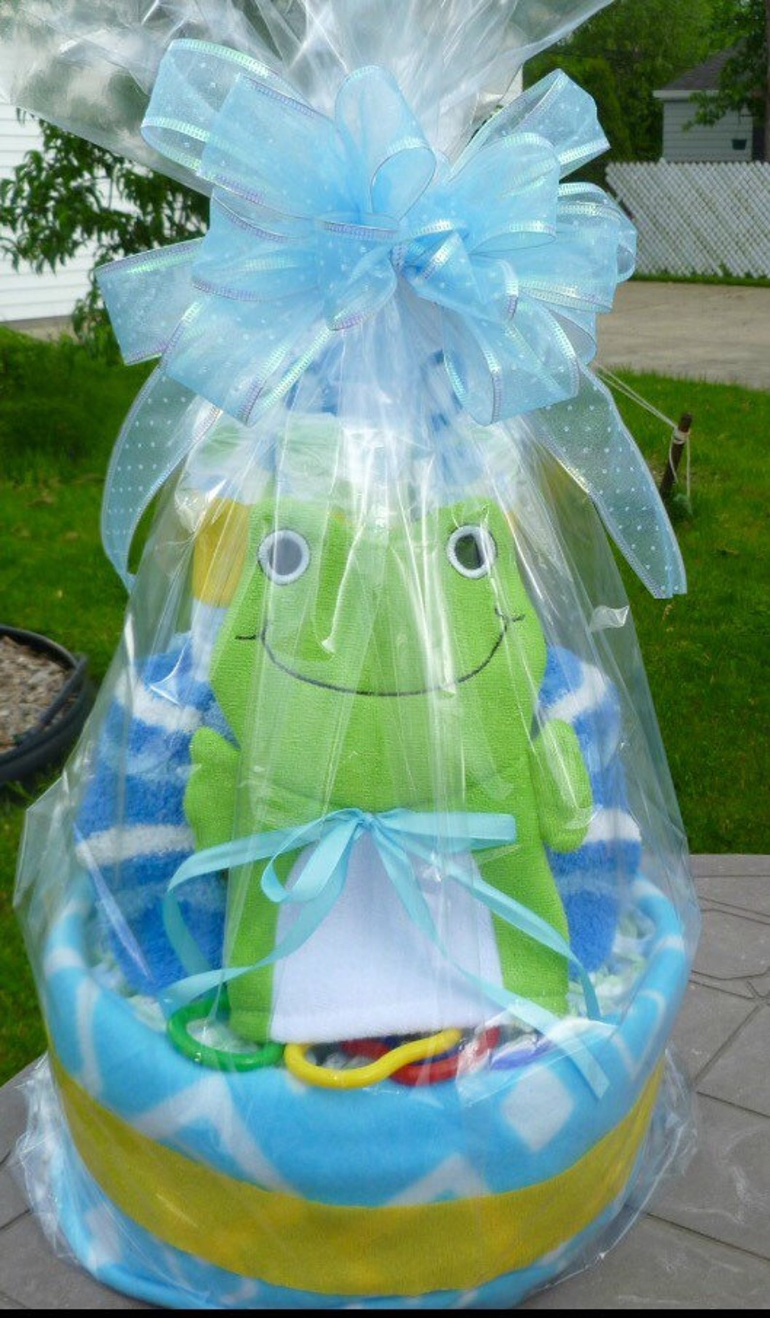 It's A Girl Diaper Cake Gift for Her Little Yellow Ducky Etsy