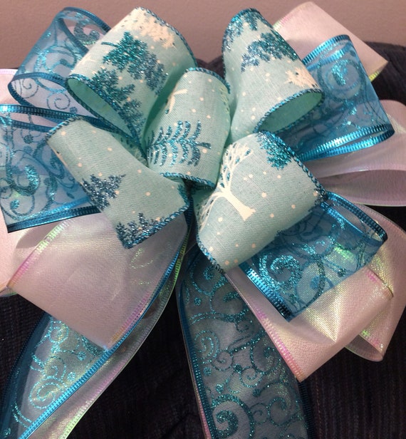tree topper bow trees