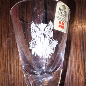 Holmegaard Jacob E. Bang Aquavit Glasses Shot Glasses Twist