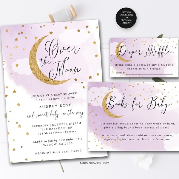 Over the Moon - Etsy