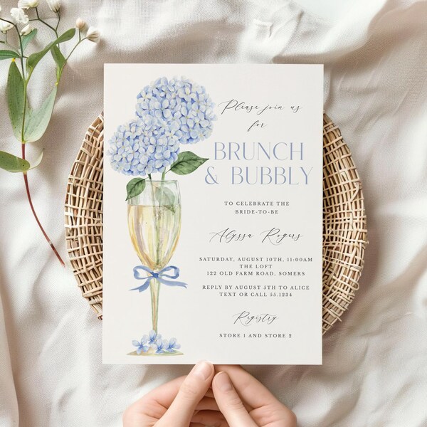 Champagne Wedding Invitation - Etsy