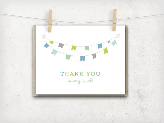 baby thank you note card baby bunting thank you note blue baby thank you notes