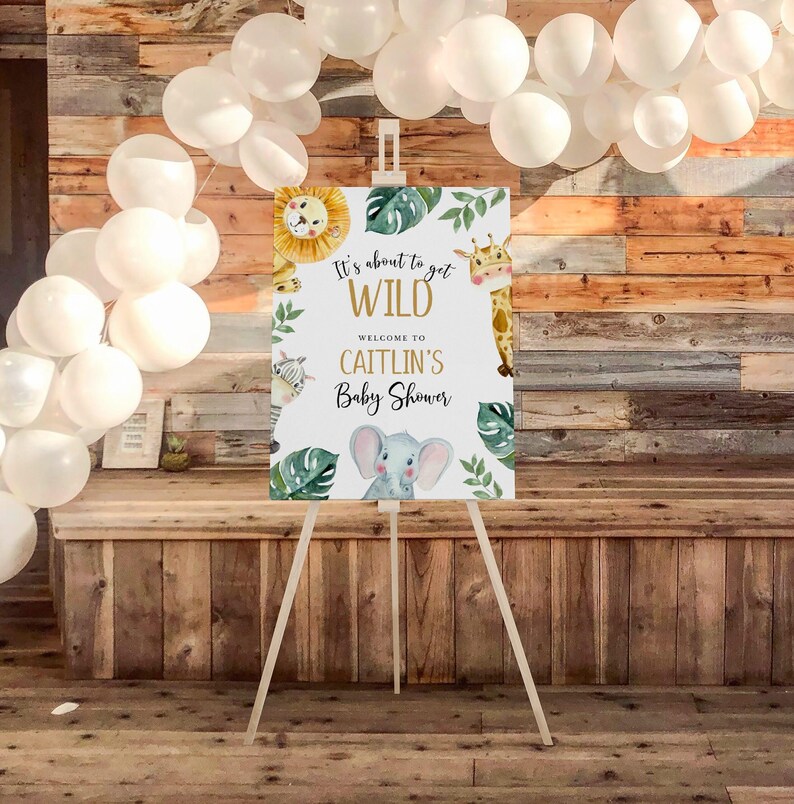 Dschungeltiere Einladungskarten Set – 20 Karten + Umschläge, Safari-Motiv Für Geburtstag & Babyparty