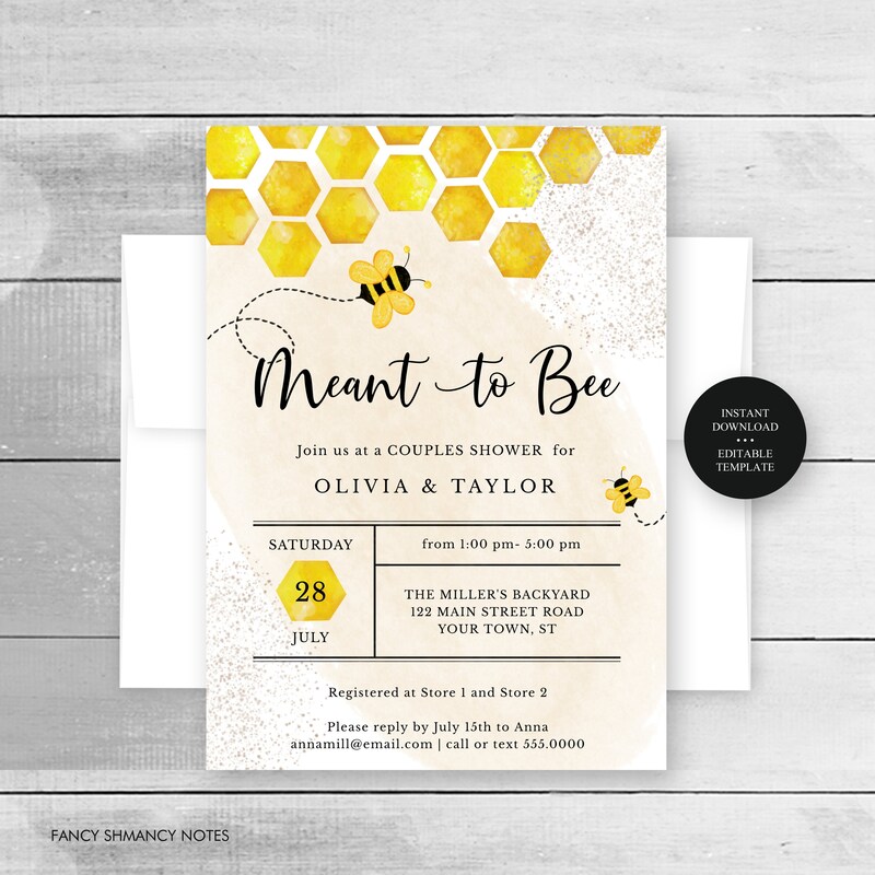 Meant to Bee - Etsy