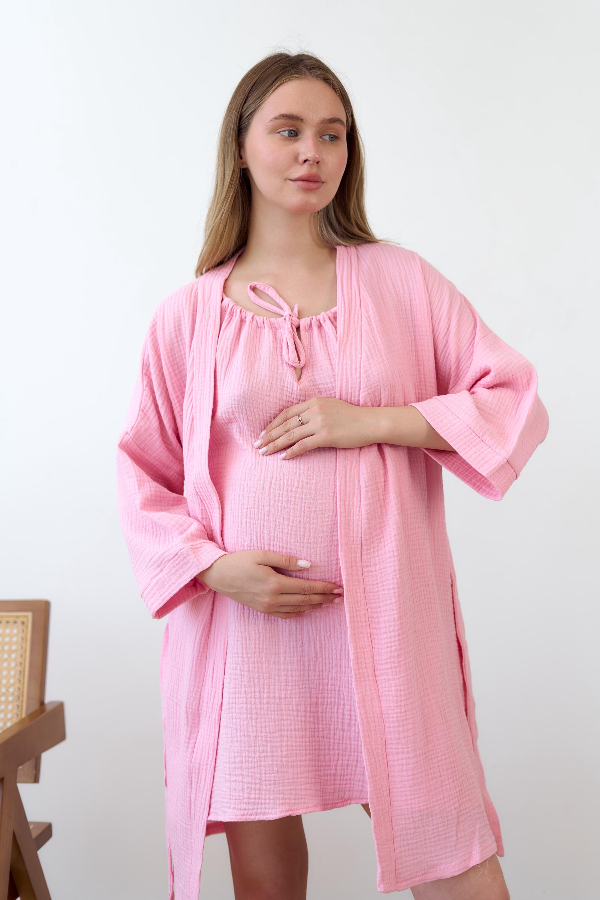 Pink Chemise De Nuit De MaternitÃ© Mathématiques Chemise De Nuit