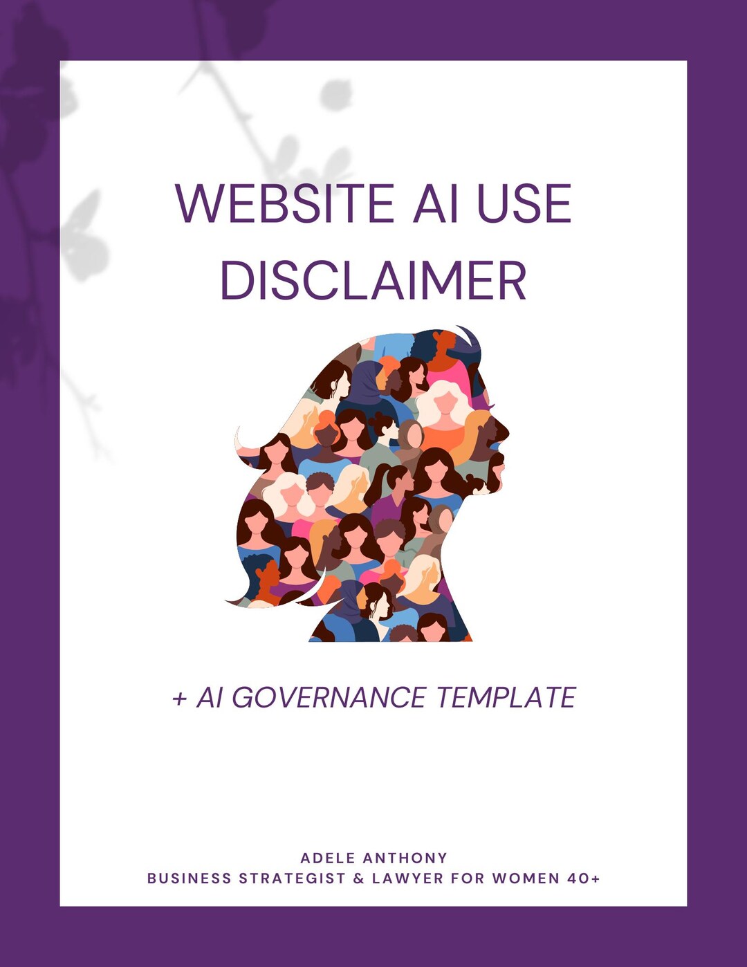 AI Use Disclaimer Template & AI Governance Template (for Australian Use ...