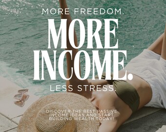 The Ultimate Passive Income Guide | Digital eBook | Make Money While You Sleep | Side Hustle for Beginners | Online Business Strategies