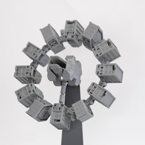 Interstellar Endurance Spaceship 3D Print Figure, Highly Detailed, Film Inspired Collectible and Decoration Piece