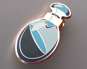Potion pin: indigo flavor! TTRPG, witch wizard
