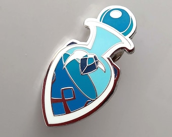 Potion pin: ice flavor! TTRPG, witch wizard