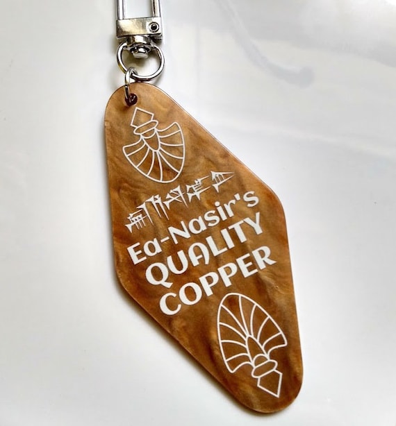 Copper keychain deals