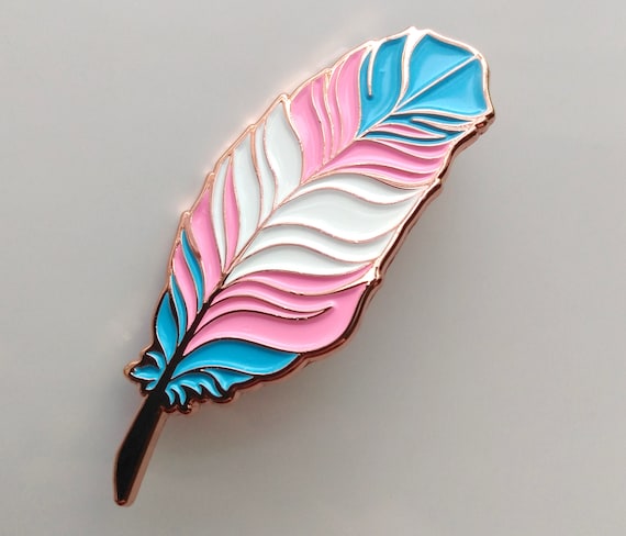 Feather pin discount