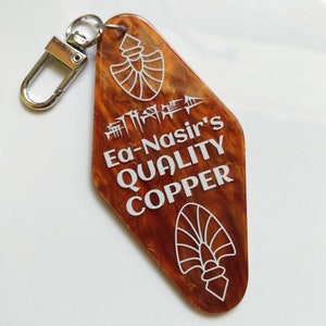 Ea-Nasir&#39;s Quality Copper History Meme Keychain