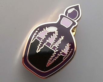 Potion pin: black wisteria! TTRPG, witch wizard