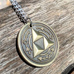 One Rupee Coin Pendant