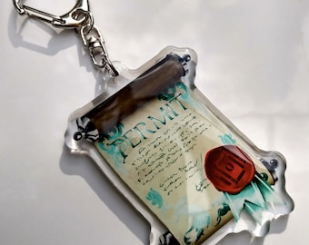 SMP Permit Keychain