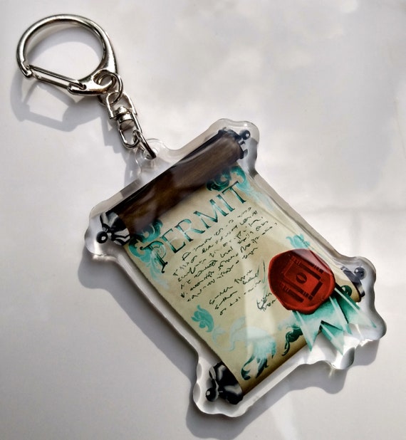 SMP Permit Keychain