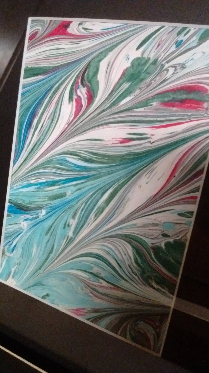Home Decor Office Decor One-of-a-kind Vintage Style Traditional Technique Marbled Print Hotel Decor
