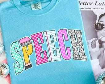 Retro School Occupation PNG Bundle, Back to School Teach Librarian Principal Speech, Preppy First Day of School Checkered Girly Png, Drawn