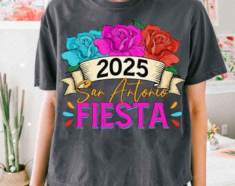 San Antonio Fiesta 2025 PNG,Mexican Party Png,Cinco de Mayo San Antonio,Texas Festival PNG,Rose Fiesta Sublimation,Viva Fiesta 2025 Design