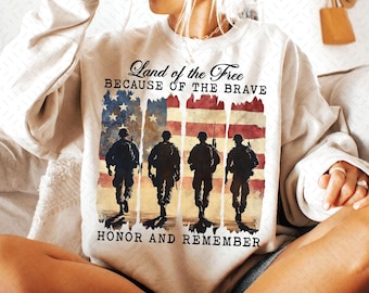 Land of the free Png, Veterans day png, honor and remember png, Patriotic png, Independence Day png, 4th Of July png, Retro 4th of july png