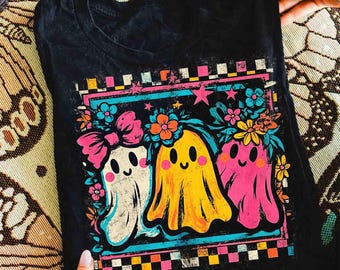 Halloween Ghost Neon Png, Cute Boo Ghost Coquette Png, Halloween Png, Funny Halloween Png, Spooky Season Png, Trending design