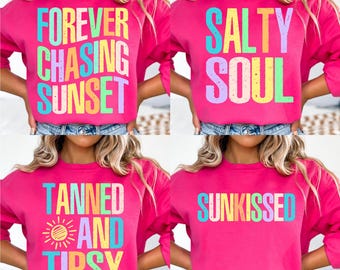 Beach Life Bundle PNG, Sunshine Png,Summer PNG, Neon Trendy Summer Shirt Design, Distressed Beach PNG, Lake Pool River Png, Sunkissed Png