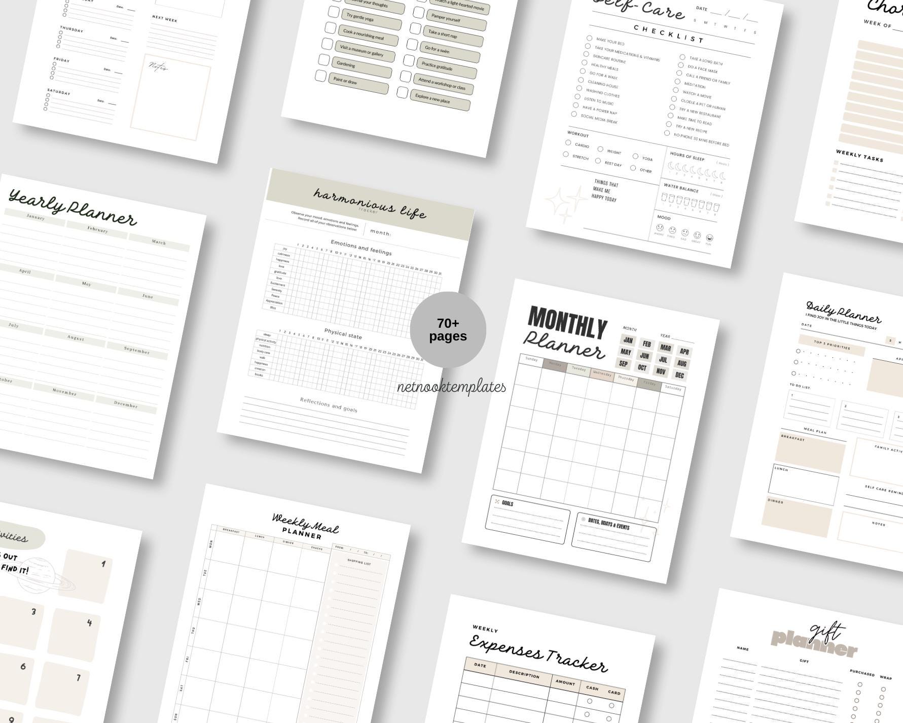 Digital Mom Planner Mom Life Planner Busy Mom Digital Life Planner