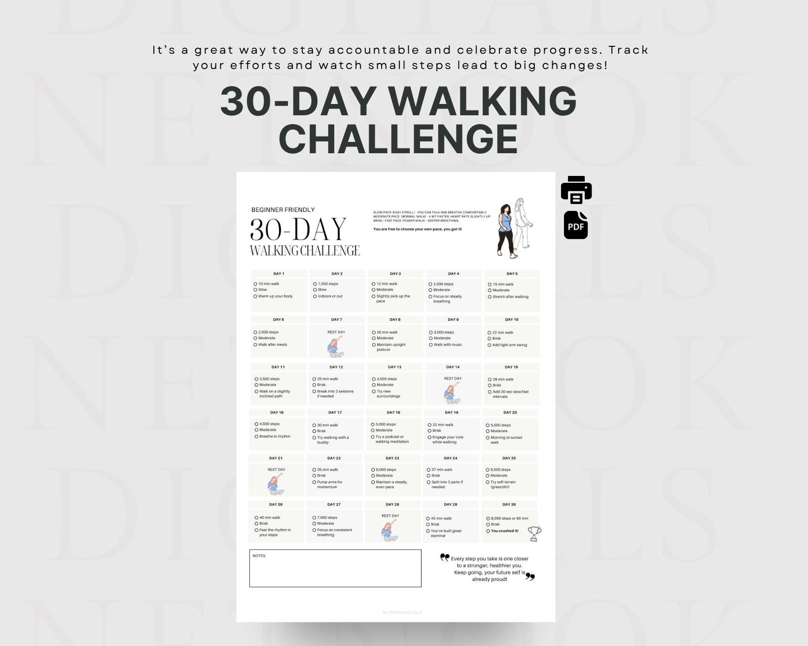 Walk Challenge for Weight Loss