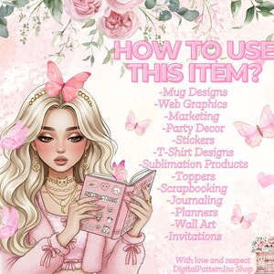 Watercolor Chibi Clipart Princesses Bundle-Villains-Part Three-Nursery Clipart for kids-Transparent PNG-Cute-Baby Girl Room image 12