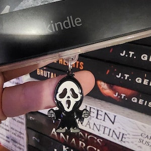 Halloween Ghost Kindle Dust Plug Charm | Kindle Accessories | Bookish | Book Lover Gifts
