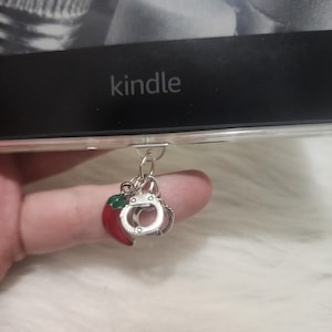 Spicy / Handcuff Kindle Dust Plug Charm | Kindle Accessories | Bookish | Book Lover Gifts