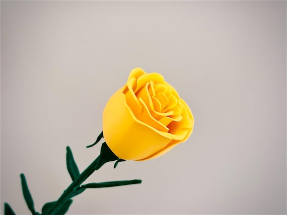Rose Flower Planter Modern Minimalist PLA 3D Printed