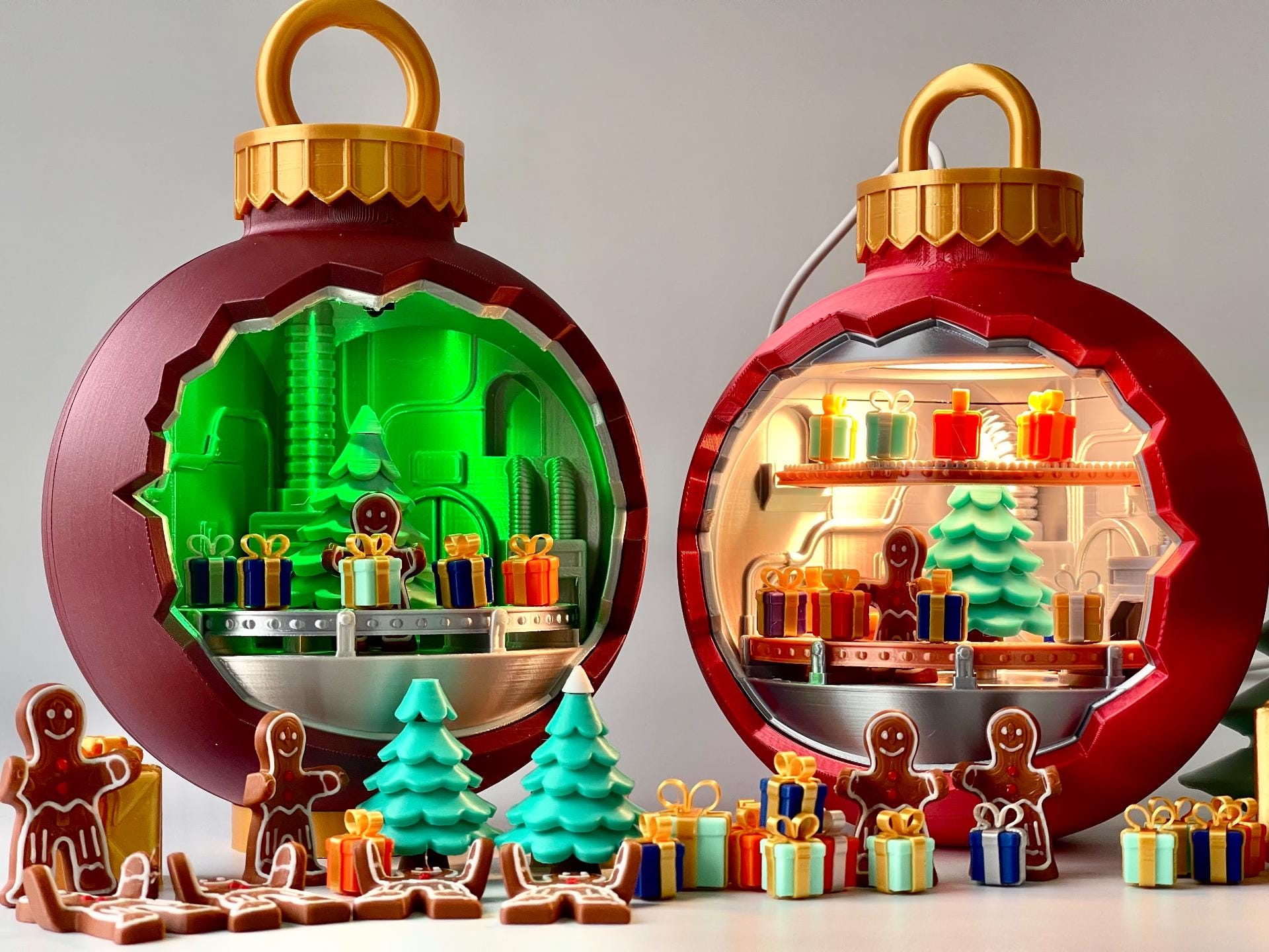 Gift Factory Christmas Globe, Holiday Globe Decor, Ornament Christmas, Winter Decor, Ornament Gift, Stocking Stuffer