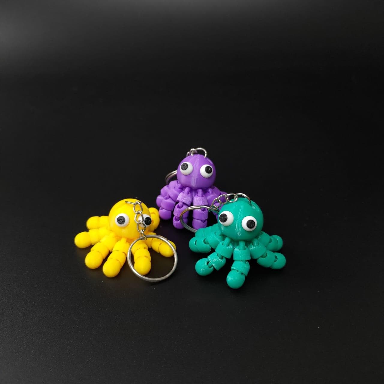 Flexi Octopus Desk Toy - Modern Minimalist Home Decor, Funny Animal Statue, Unique Gift for Him, Perfect Office Decor