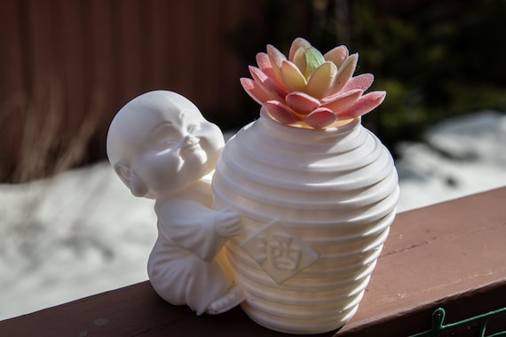 Laughing Buddha Statue - Feng Shui Home Decor, Unique Gift for Her, Perfect for Zen Room