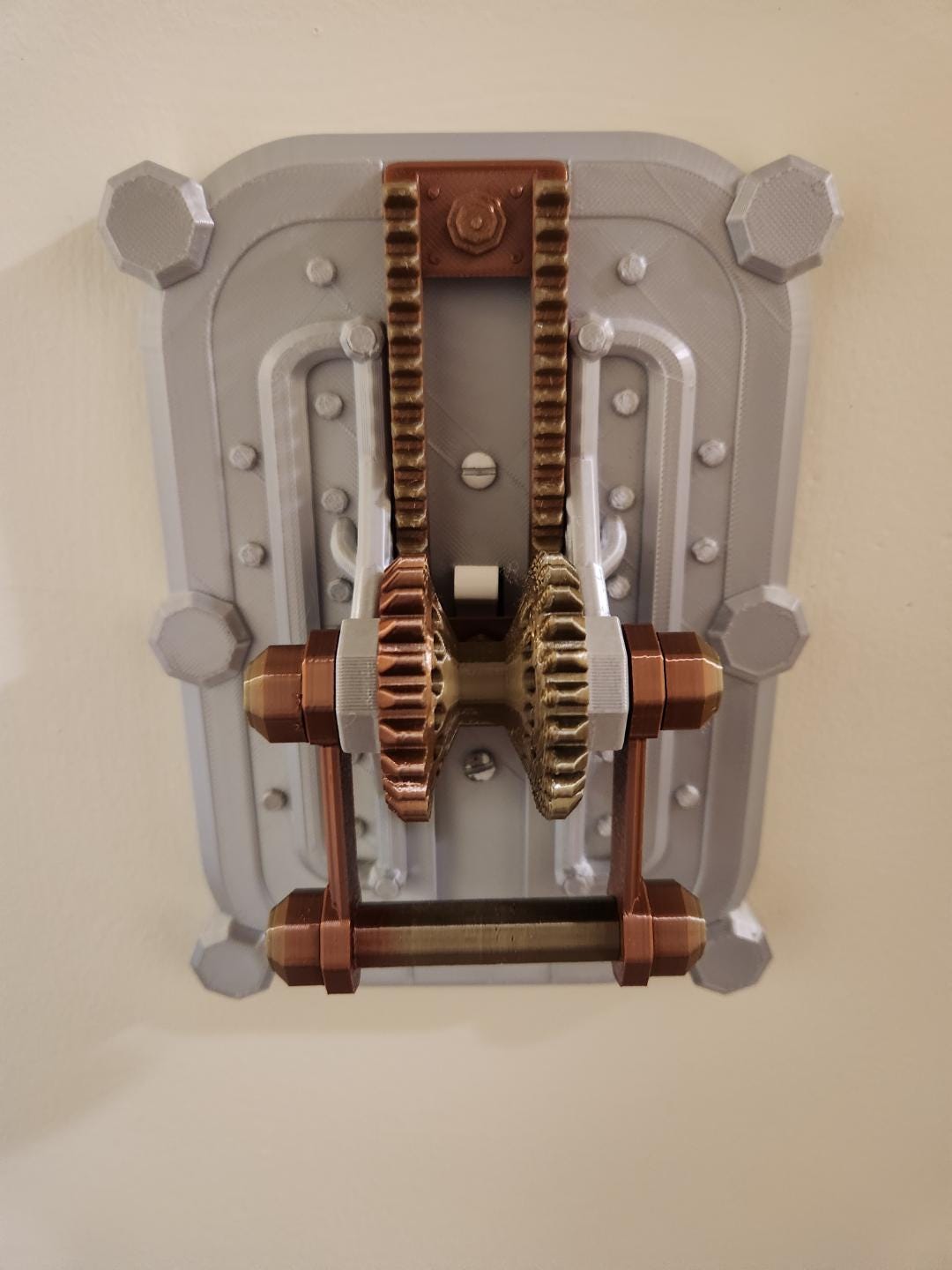 Mechanical Light Switch Cover Modern Minimalist 3D Printed
