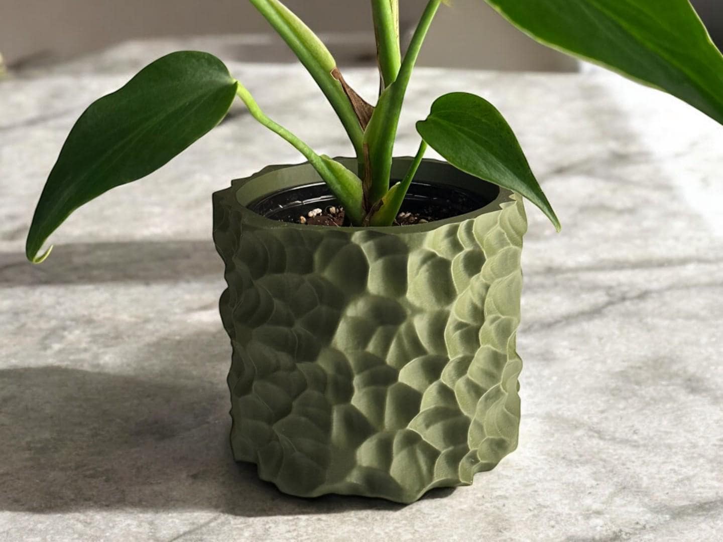 Modern Square Plant Pot, Minimalist Square Planter, Indoor Succulent Pot, Desk Planter, Plant Lover Gift, Home Decor